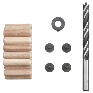 Holzbohrer + Dübelsatz Inh:25+4+1+1