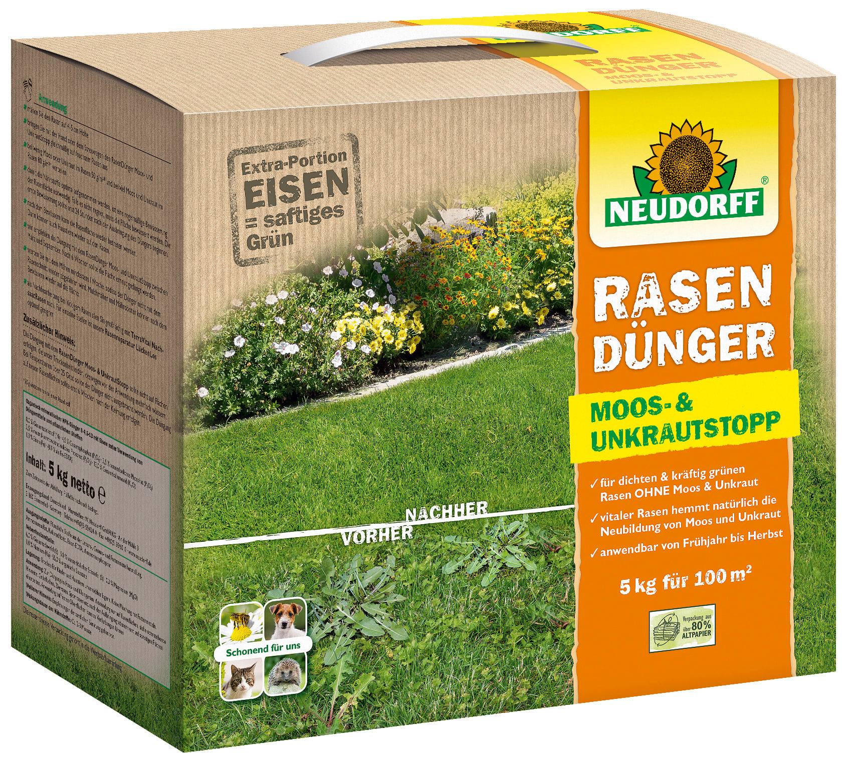 RasenDünger Moos- & UnkrautStopp 1 RasenDünger Moos- & UnkrautStopp