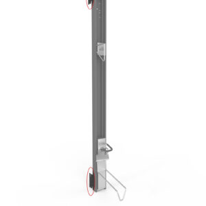 BikeLift Montageset für Gerätehaus dunkelgrau-metallic