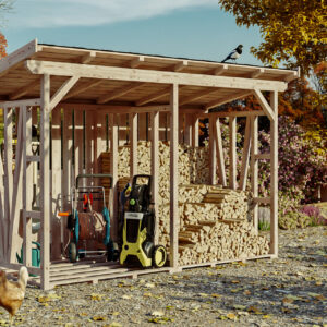 Holzunterstand Max