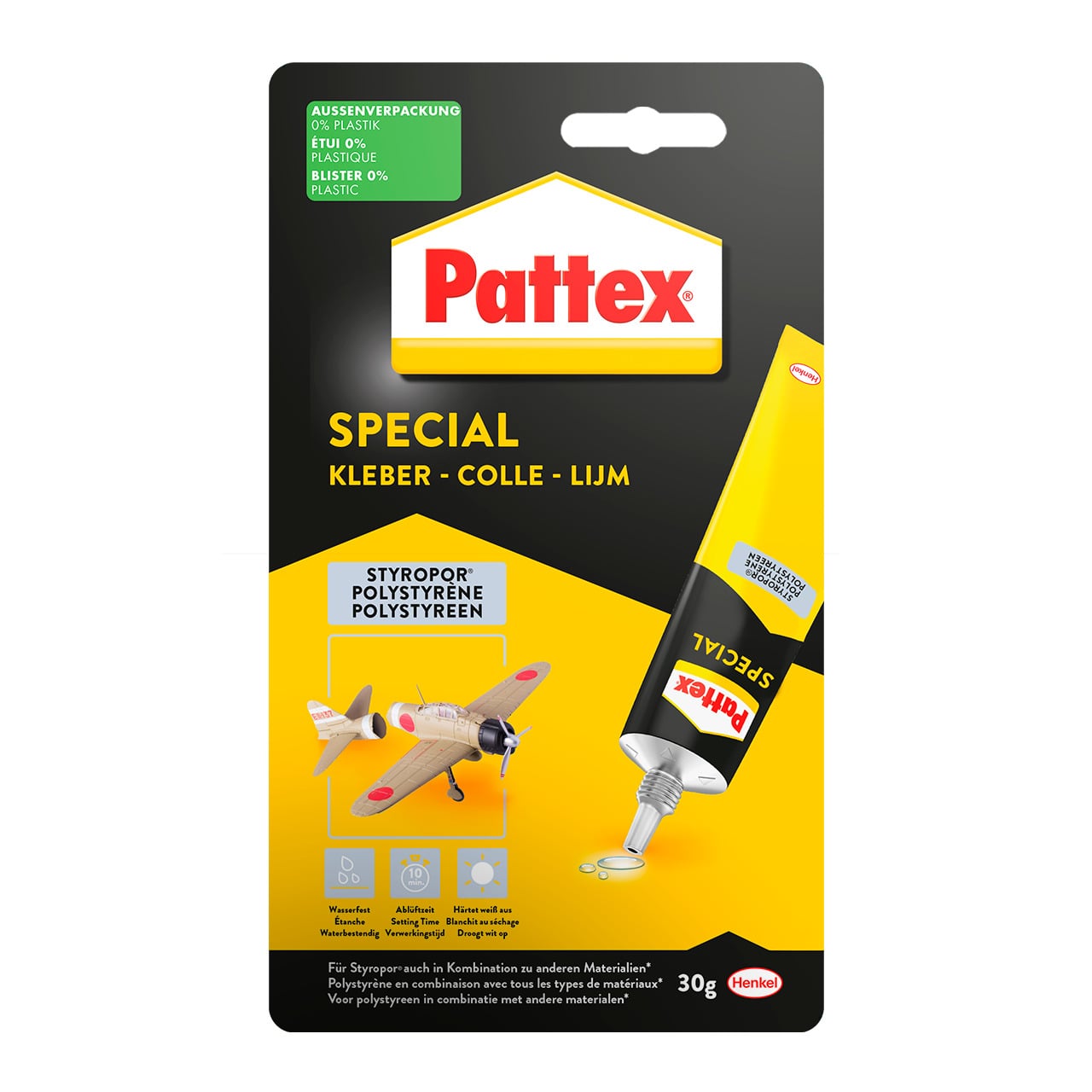 Spezialkleber Styropor, weiß, 30g 1 Spezialkleber Styropor, weiß, 30g