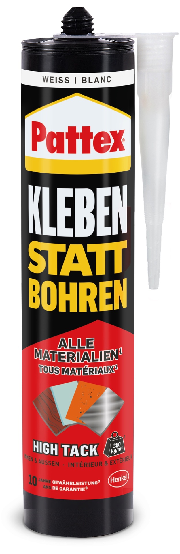 Montagekleber Kleben statt Bohren High Tack, weiß, 440g 1 Montagekleber Kleben statt Bohren High Tack, weiß, 440g