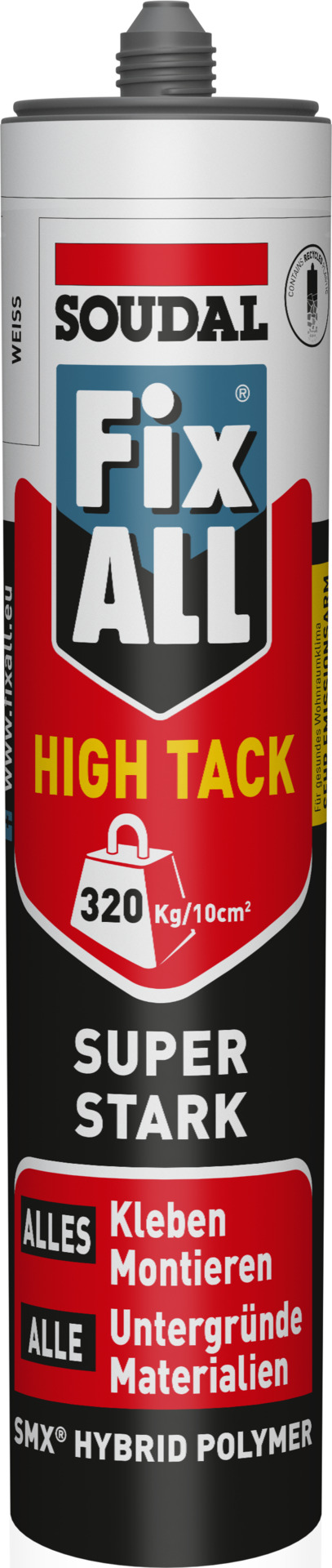 Fix ALL High Tack Montagekleber, 420g, weiß 1 Fix ALL High Tack Montagekleber, 420g, weiß
