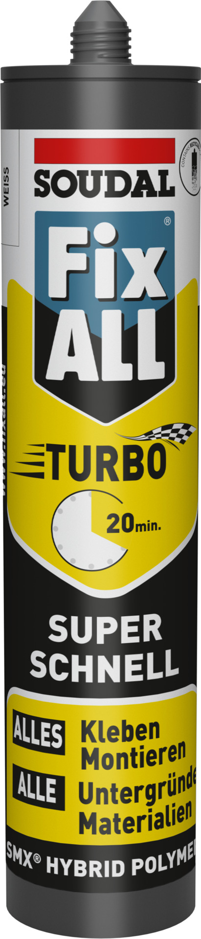 Fix ALL Turbo Montagekleber, weiß 1 Fix ALL Turbo Montagekleber, weiß