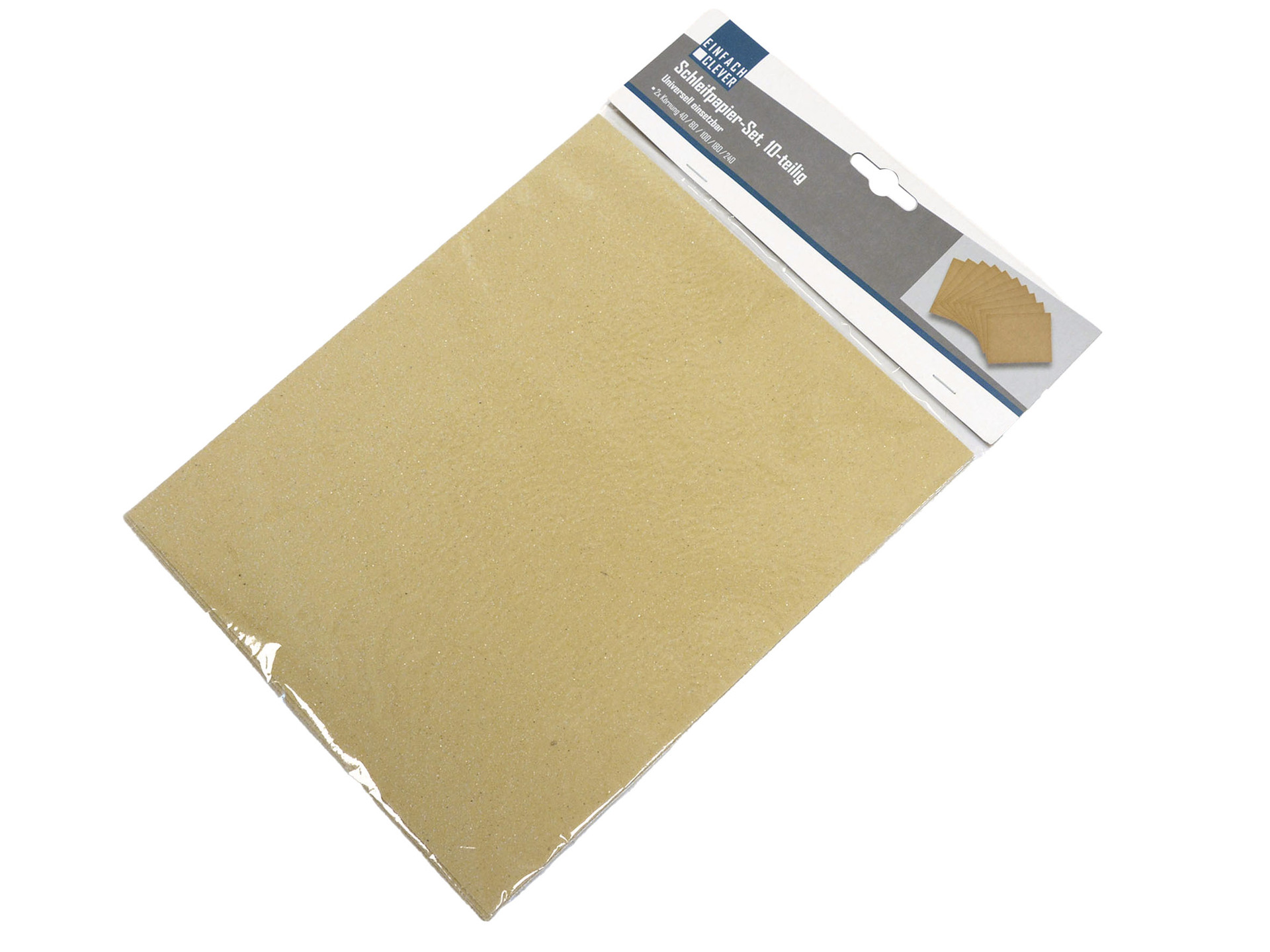 Schleifpapier Sortiment 10-teilig 1 Schleifpapier Sortiment 10-teilig