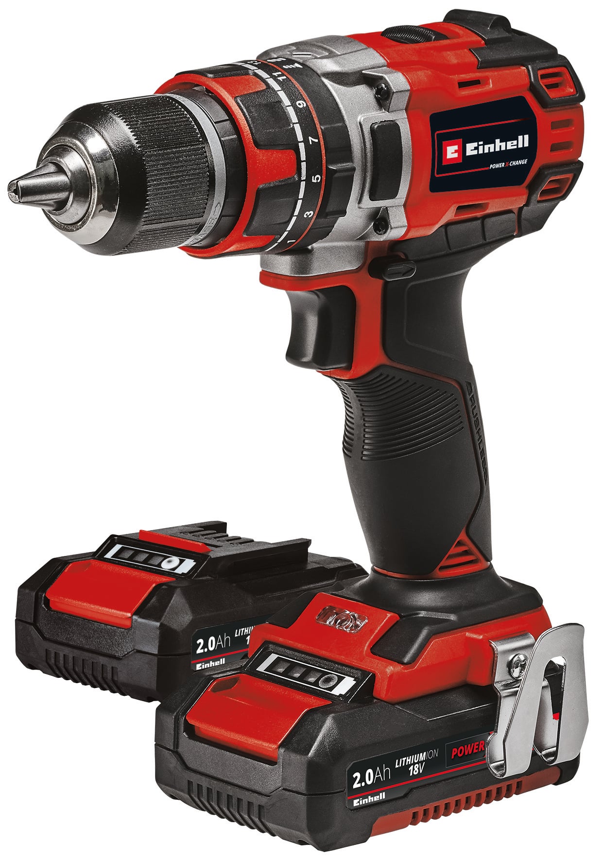 Power X-Change Akku-Schlagbohrschrauber TP-CD 18/50 Li-i BL (2x 2,0 Ah)