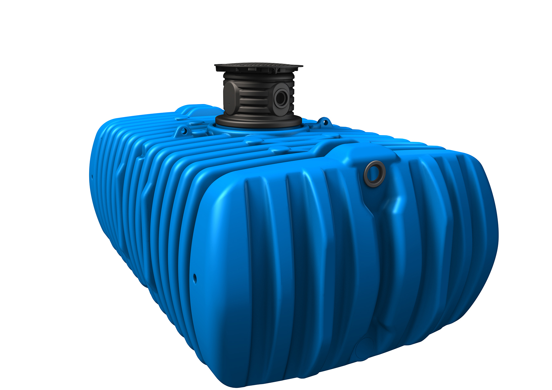 FLAT XL Flachtank 7000 L, blau inkl. Tankdomsystem 1 FLAT XL Flachtank 7000 L, blau inkl. Tankdomsystem