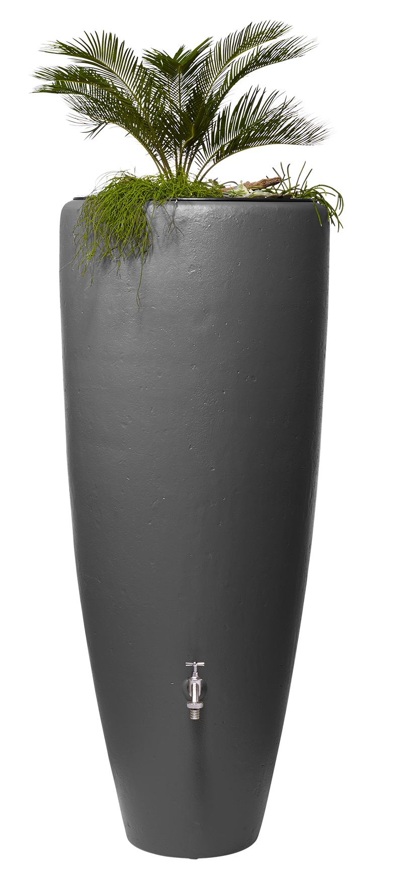 2in1 Wasserbehälter 300l, graphite grey, mit integrierter Pflanzschale 1 2in1 Wasserbehälter 300l, graphite grey, mit integrierter Pflanzschale
