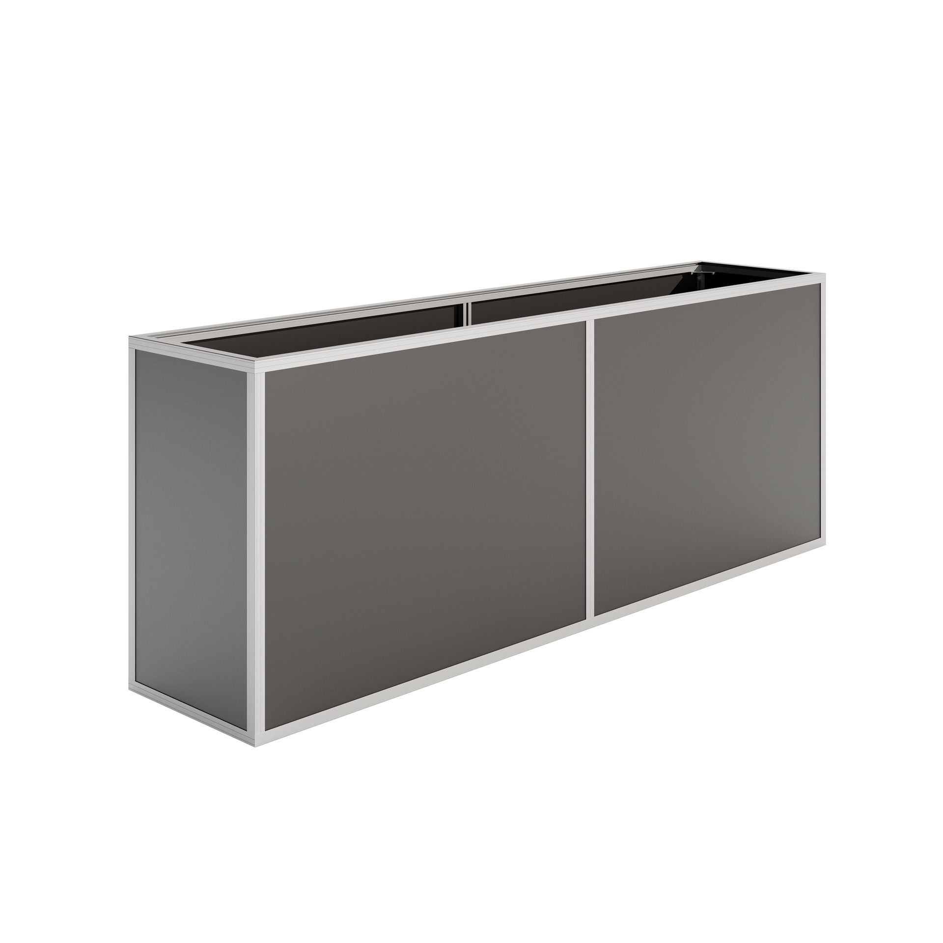 Aluminium-Hochbeet, Profilsystem 1 Aluminium-Hochbeet, Profilsystem