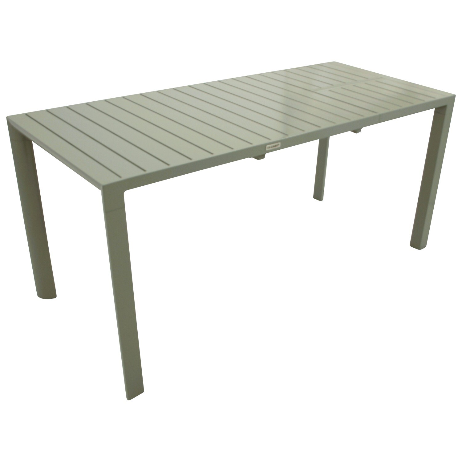 Ausziehtisch 117/162x70cm, Aluminium 1 Ausziehtisch 117/162x70cm, Aluminium