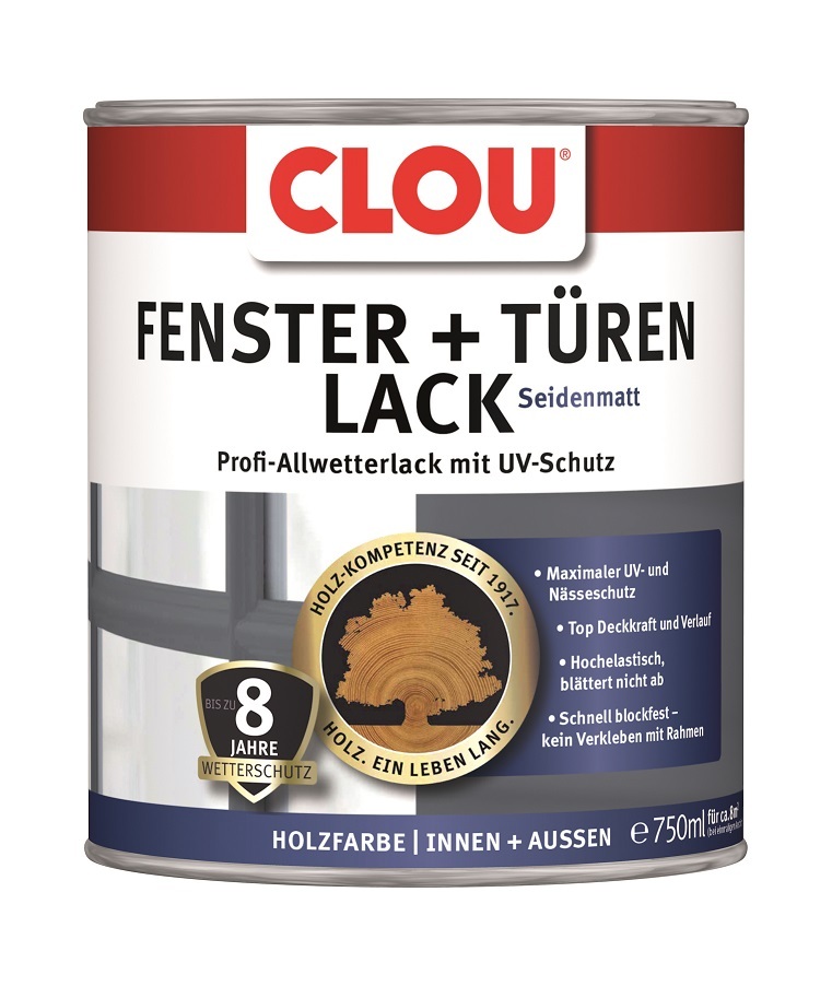 Fenster- und Türenlack 750ml 1 Fenster- und Türenlack 750ml