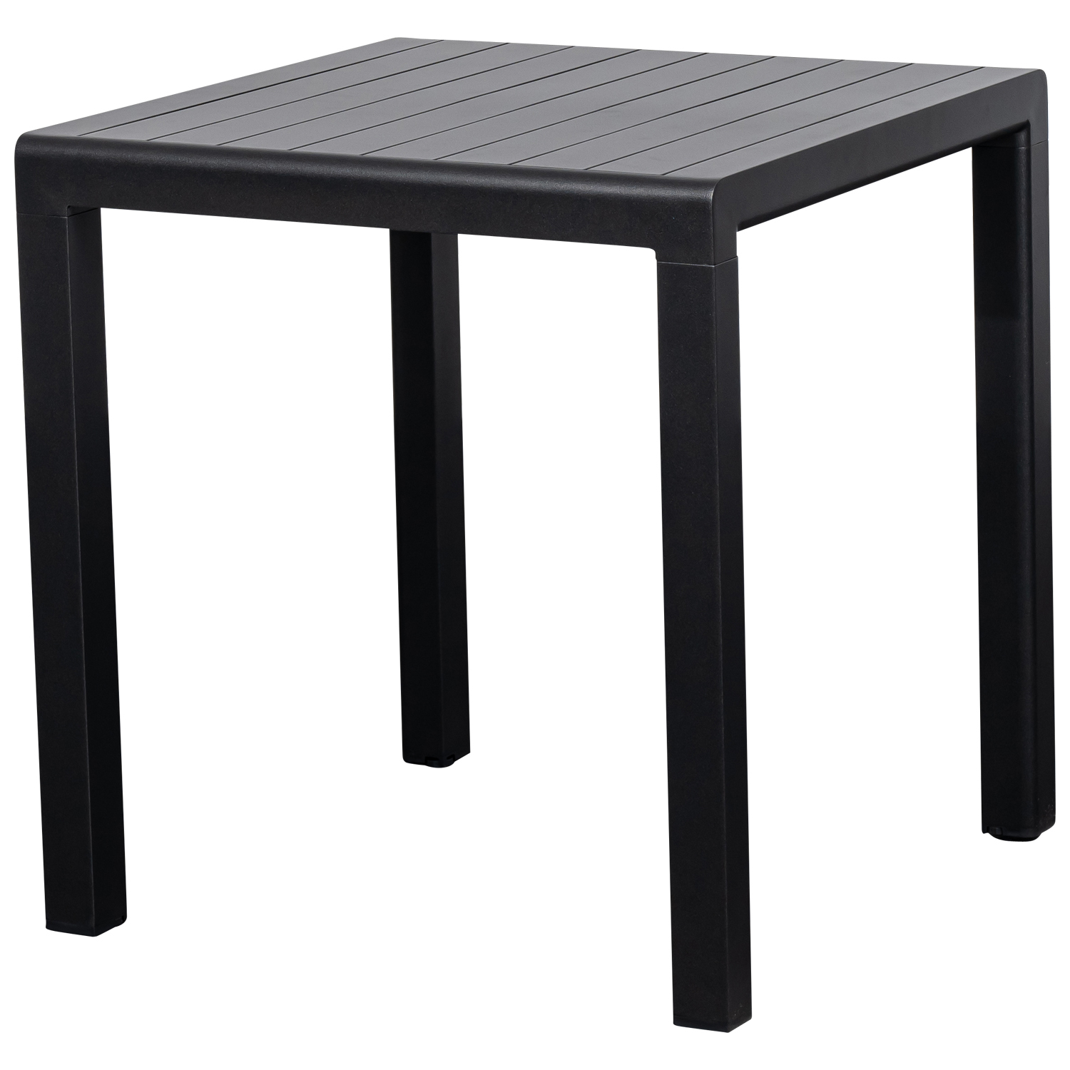 Bistrotisch 70x70cm, Alu anthrazit 1 Bistrotisch 70x70cm, Alu anthrazit