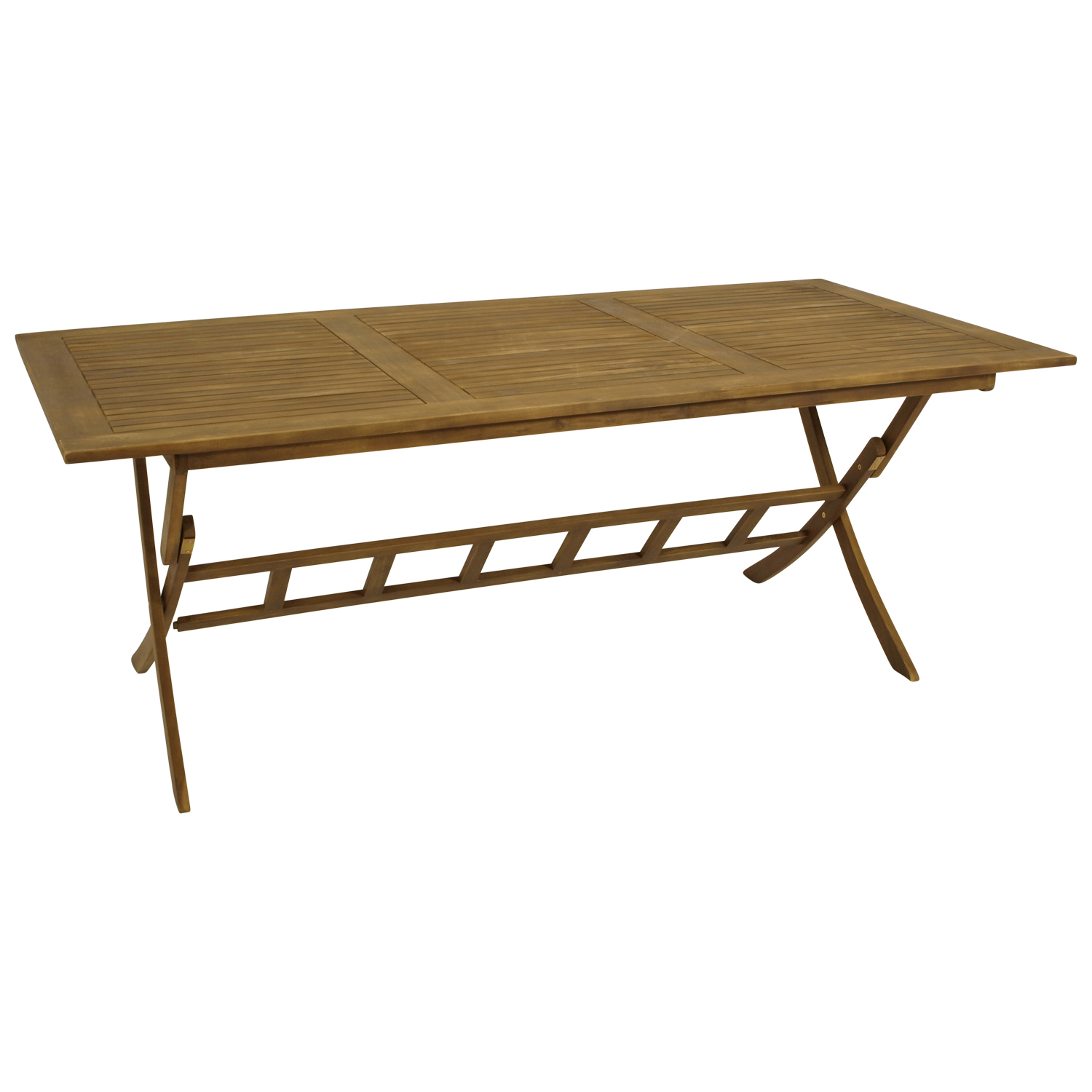 Klapptisch 200x100cm, Akazie 1 Klapptisch 200x100cm, Akazie