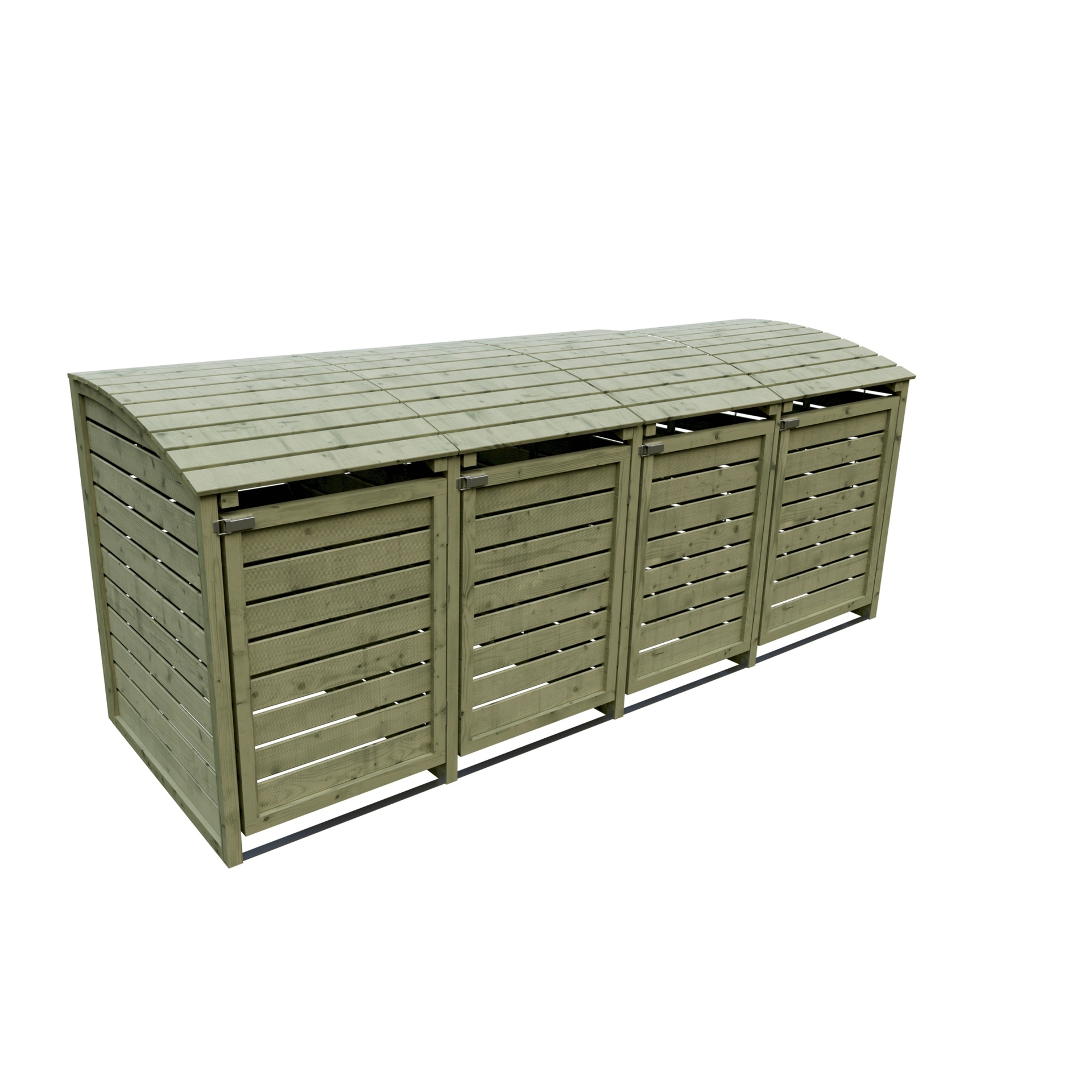 HENRI Mülltonnenabtrennung 4-fach B 300xT 90xH 120 cm 1 HENRI Mülltonnenabtrennung 4-fach B 300xT 90xH 120 cm