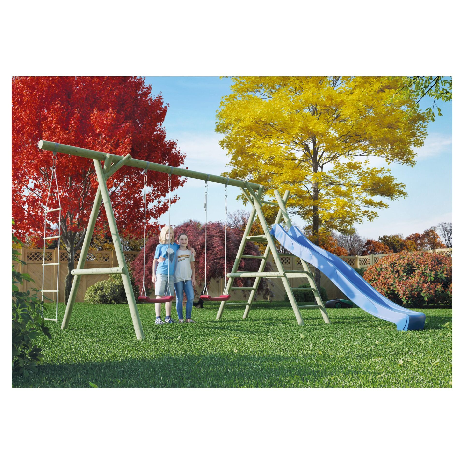 JUSTUS Spielanlage 430x190x220 cm 1 JUSTUS Spielanlage 430x190x220 cm
