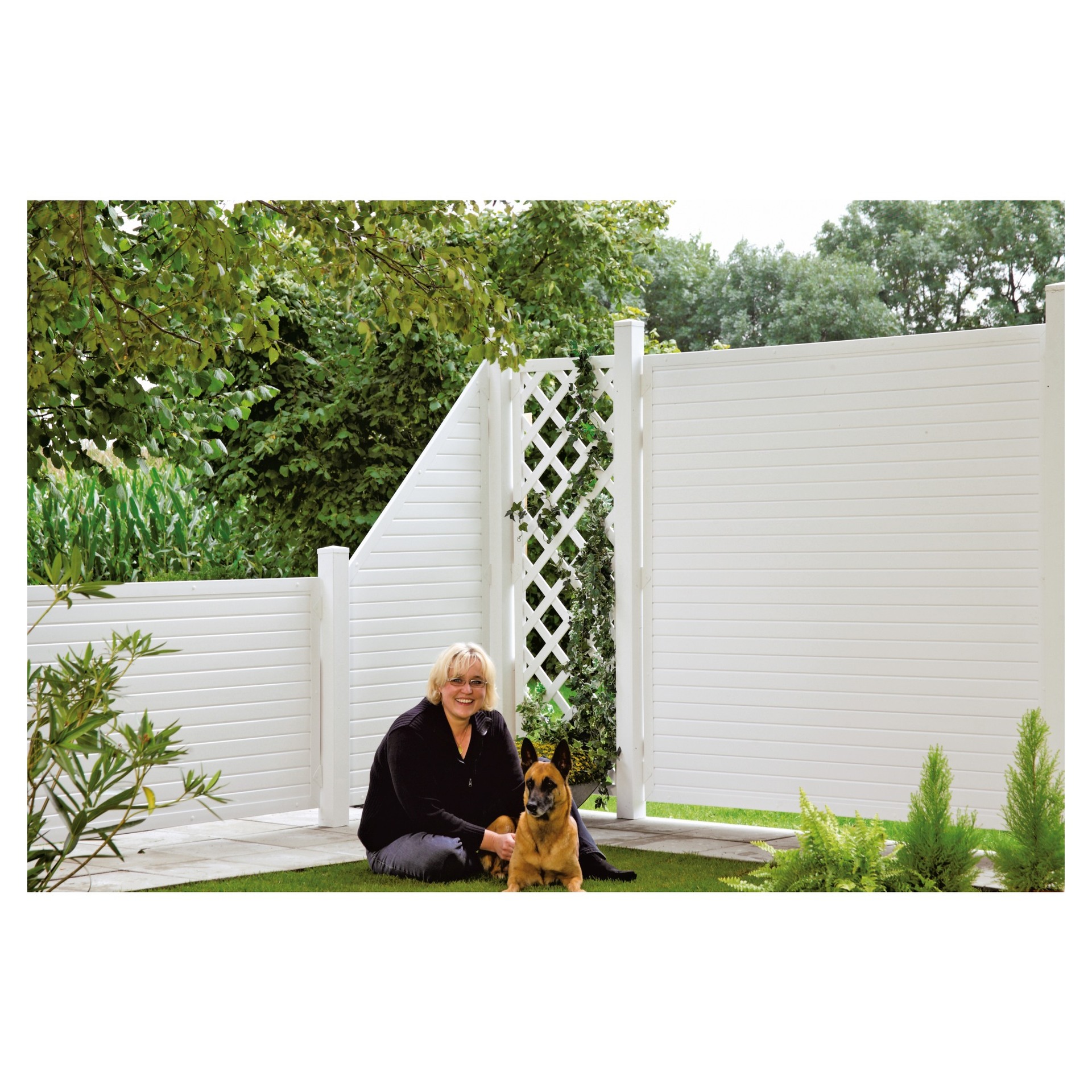 LIGHTLINE KS-Zaunelement 90x150/90 cm 1 LIGHTLINE KS-Zaunelement 90x150/90 cm