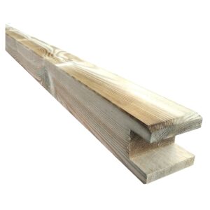 Pfosten für Pergola, geschlitzt  9x9x240 cm