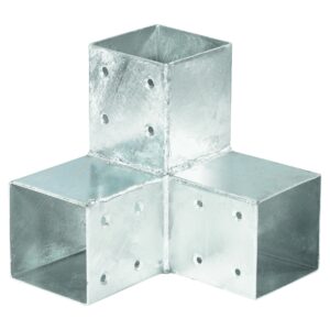 QUATRO-Steckverbinder Ecke zweifach, 20x20x20 cm