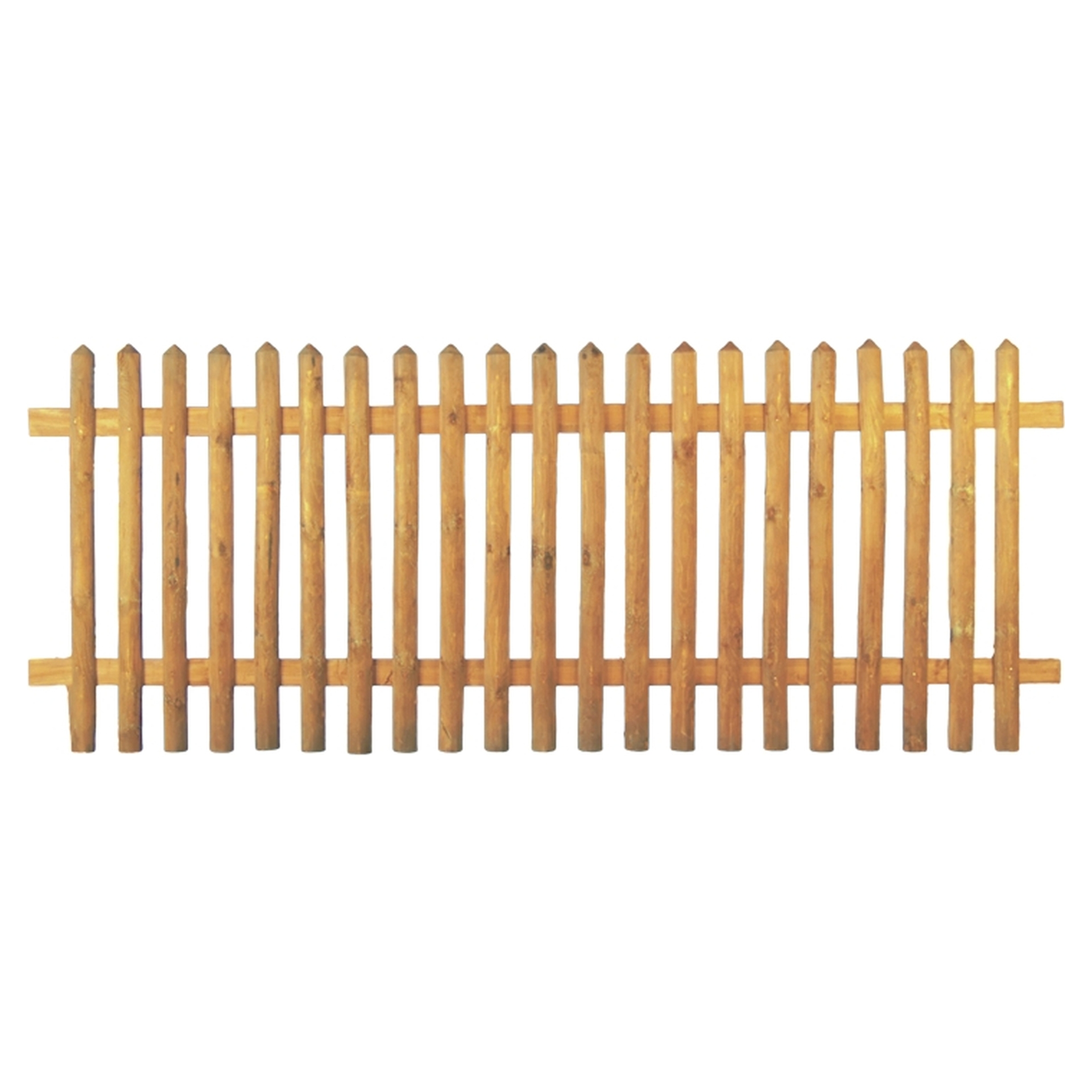 Senkrechtzaun Latten 55 mm, kdi braun 1 Senkrechtzaun Latten 55 mm, kdi braun