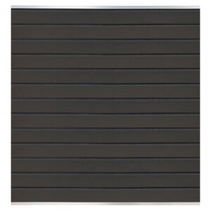 WOLLBACH-Serie, WPC-Steckzaun-Set ca. 175x180 cm