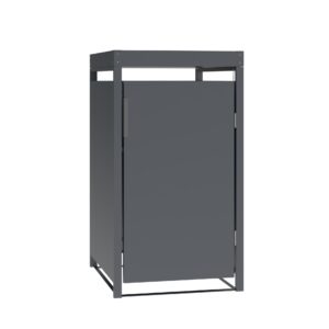 Mülltonnenbox mit Pflanzkasten