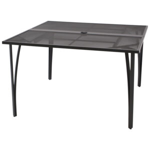 Gartentisch 120x120cm, Streckmetall