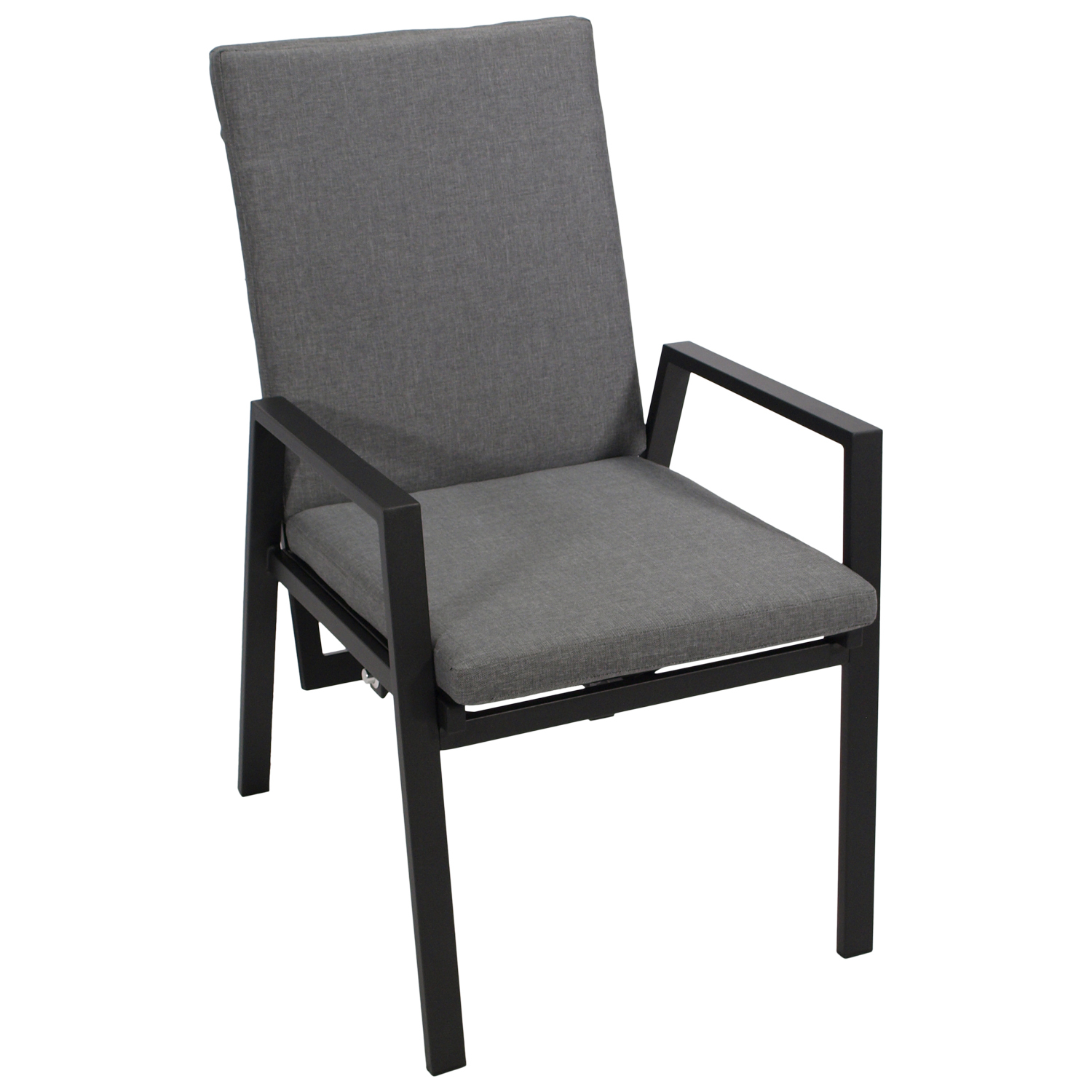Sessel Hochlehner, Aluminium mit Polster 1 Sessel Hochlehner, Aluminium mit Polster