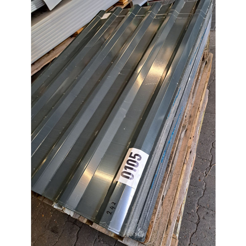 Trapezblech W-20 Mini | Dach | 1,20 m Plattenlänge | Anthrazitgrau ( RAL 7016 ) 1 Trapezblech W-20 Mini | Dach | 1,20 m Plattenlänge | Anthrazitgrau ( RAL 7016 )