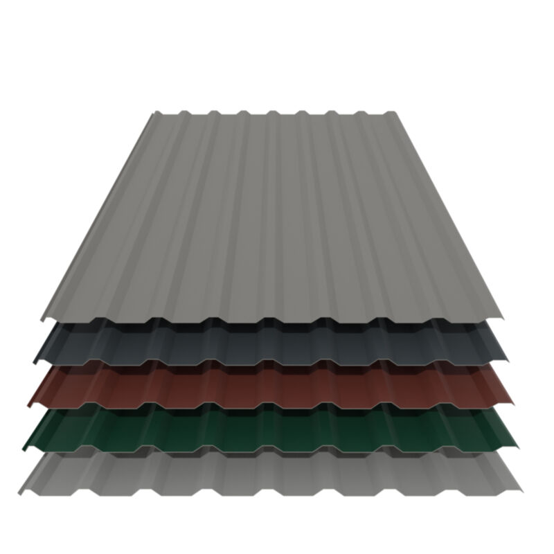 Trapezblech 20/138 | Dach | 0,70 mm | Aluminium | 25 µm Polyester 1 Trapezblech 20/138 | Dach | 0,70 mm | Aluminium | 25 µm Polyester