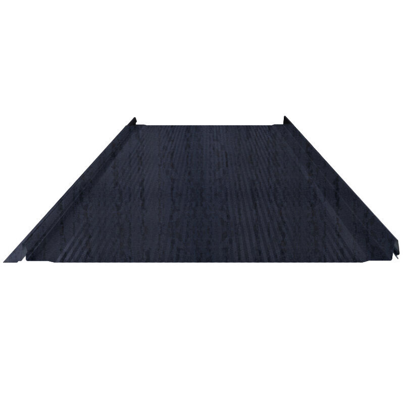 Stehfalz High-Tech | Dach & Wand | 0,50 mm | Stahl | Nanowelle | 528 mm Breite | 35 µm ThyssenKrupp Wood 1 Stehfalz High-Tech | Dach & Wand | 0,50 mm | Stahl | Nanowelle | 528 mm Breite | 35 µm ThyssenKrupp Wood