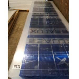 Doppelstegplatte Polycarbonat | 10 mm | Breite 1100 mm | Länge 3,5 m | klar