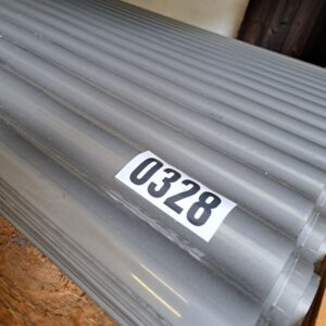 Lichtplatte Polycarbonat | Wellplatte | 76/18 | 1,1 mm | Breite 1116 mm | Länge 2 m | silber-metallic