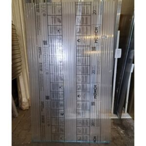 Doppelstegplatte Acrylglas | 16 mm | Breite 1200 mm | Länge 2 m | klar
