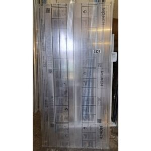 Doppelstegplatte Acrylglas | 16 mm | Breite 980 mm | Länge 2 m | klar