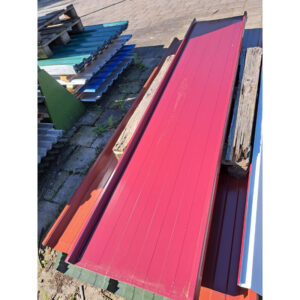 Trapezblech Stehfalzoptik 33/500 | 10 Stück | 4,05 m Länge | Weinrot ( RAL 3005 )