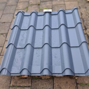 Pfannenblech Typ Europa | Anti-Tropf 1000 g/m² | 1,15 m Länge | Anthrazitgrau ( RAL 7016 )