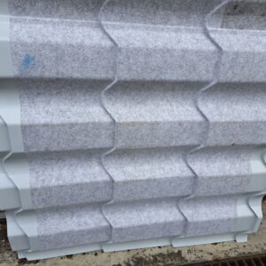 Pfannenblech Typ Europa | Anti-Tropf 1000 g/m² | 1,15 m Länge | Oxidrot ( RAL 3009 )
