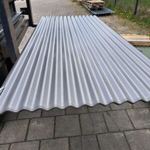 Wellblech 76/18 | Dach | 2,50 m Länge | Graualuminium ( RAL 9007 )