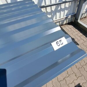 Trapezblech 20/138 | Dach | 28 Stück | 4,00 m Länge | Anthrazitgrau ( RAL 7016 )