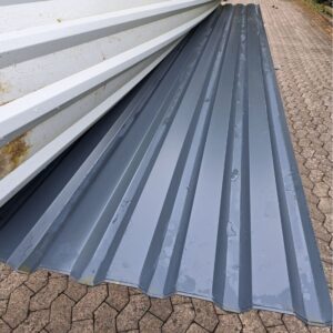 Trapezblech 20/138 | Wand | 8 Stück | 4,50 m Länge | Anthrazitgrau ( RAL 7016 )