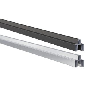 Sichtschutzzaun | Design-Zwischenleiste Aluminium