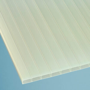 Doppelstegplatte Acrylglas | 16 mm | Climablue | Breite 980 mm