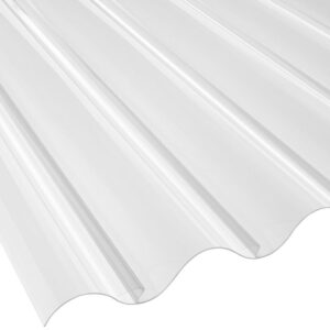 Lichtplatte Acrylglas | Wellplatte | 177/51 Profil 5 | 3 mm | Breite 920 mm | glatt | glasklar
