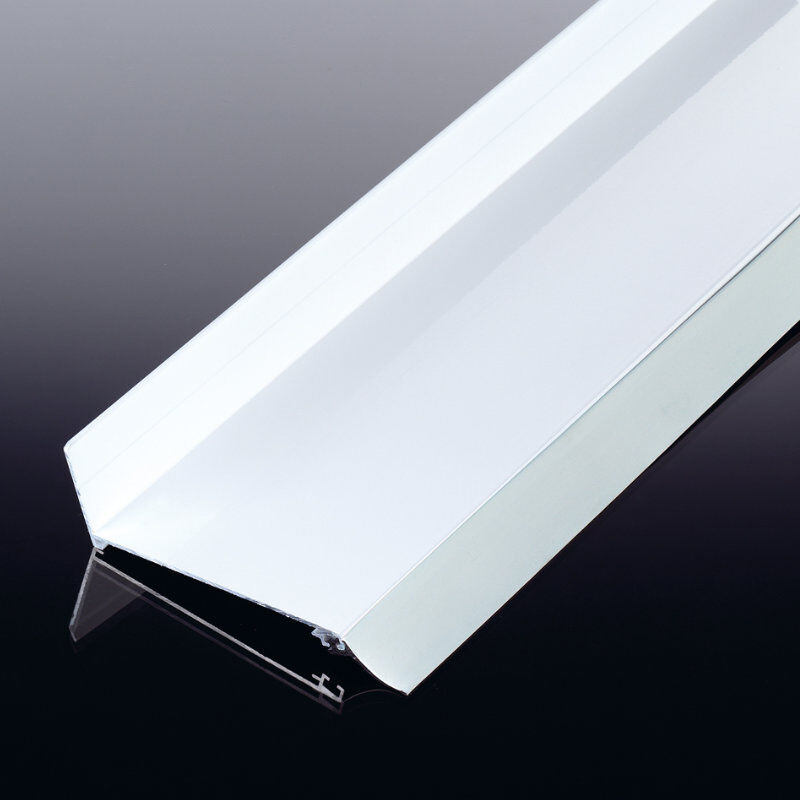 Alu-Wandanschlussprofil inklusive Dichtung 120 mm 1 Alu-Wandanschlussprofil inklusive Dichtung 120 mm