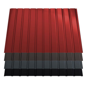 Trapezblech T7 | Wand | 0,60 mm | Aluminium | 25 µm Stucco