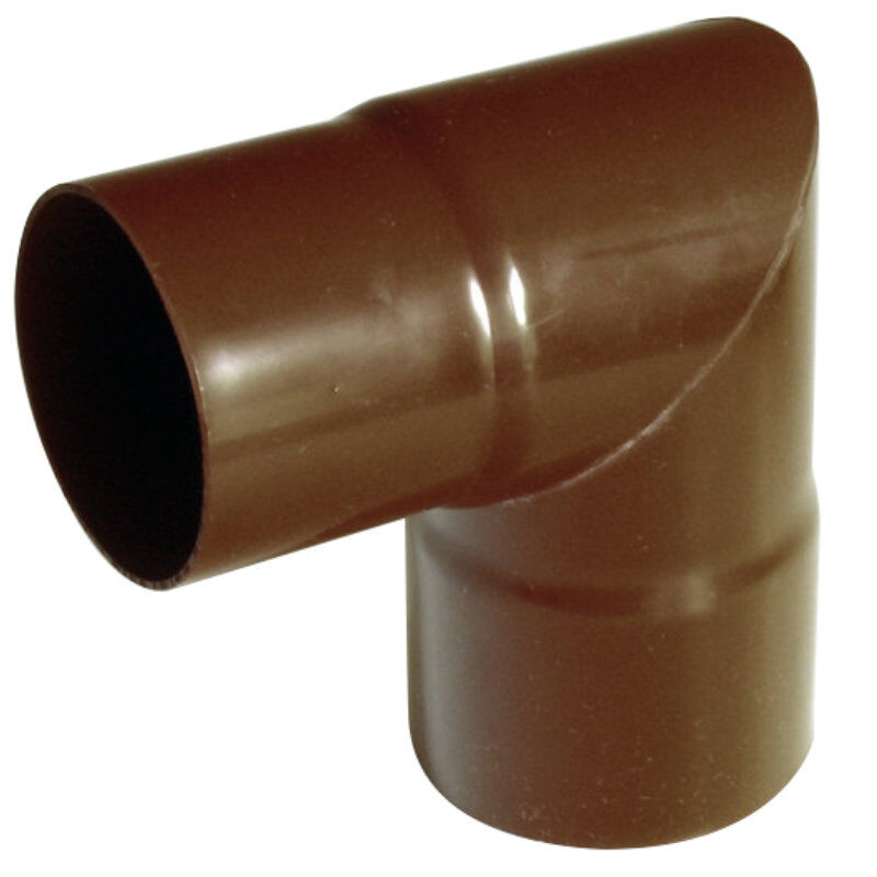 Fallrohrbogen 90° 75 mm für 100 mm Kunststoff Dachrinne 1 Fallrohrbogen 90° 75 mm für 100 mm Kunststoff Dachrinne