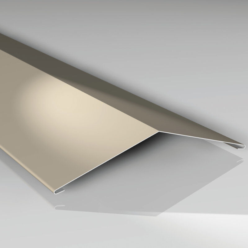 Firstblech | 210 x 210 x 2000 mm | Innenwinkel 100° 1 Firstblech | 210 x 210 x 2000 mm | Innenwinkel 100°