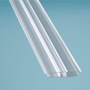 H-Profil aus transparentem Polycarbonat