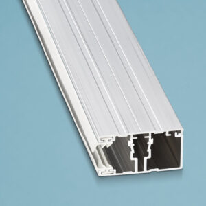 Hochwertiges Rand Verlegeprofil Aluminium | Breite 60 mm | für 16 mm Stegplatten