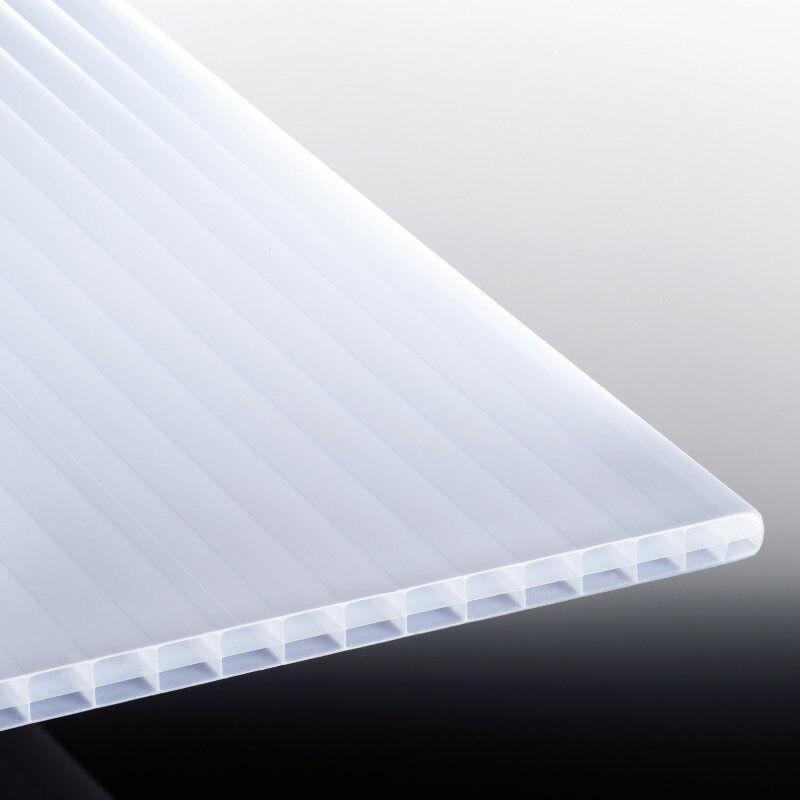 Stegplatte Polycarbonat | Heatbloc 16 | 16 mm | Breite 980 mm | opal-weiß 1 Stegplatte Polycarbonat | Heatbloc 16 | 16 mm | Breite 980 mm | opal-weiß